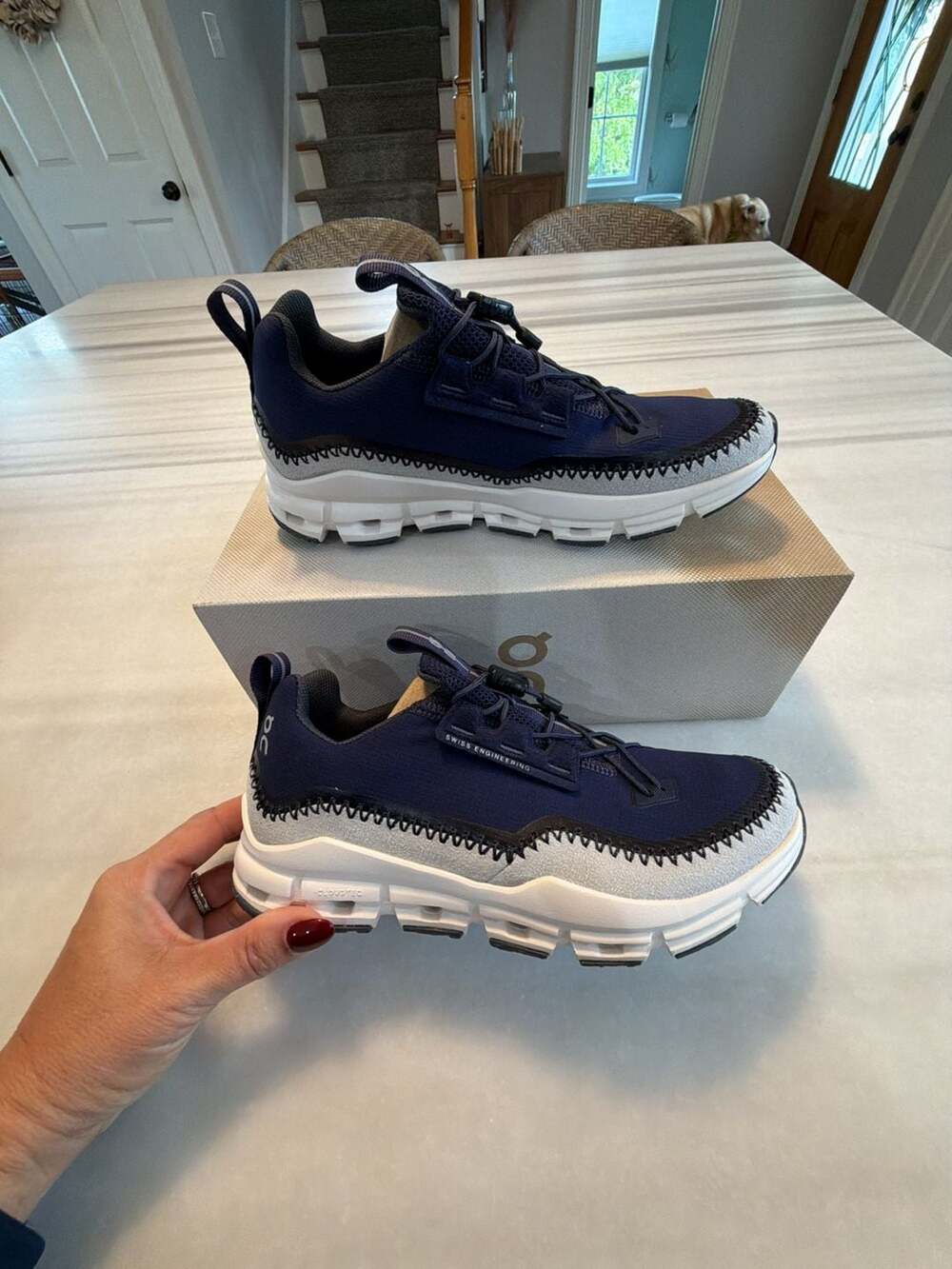 On Cloudaway Size 5.5W Ink White Sneakers Shoes